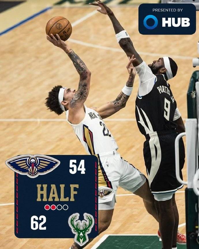 关于雄鹿大胜鹈鹕,字母哥砍下30+10的信息 关于雄鹿大胜鹈鹕,字母哥砍下30+10的信息